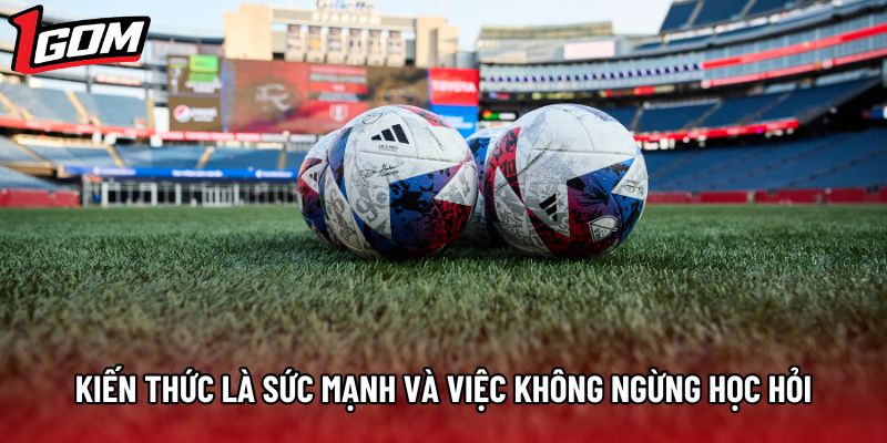 Kiến thức là sức mạnh và việc không ngừng học hỏi